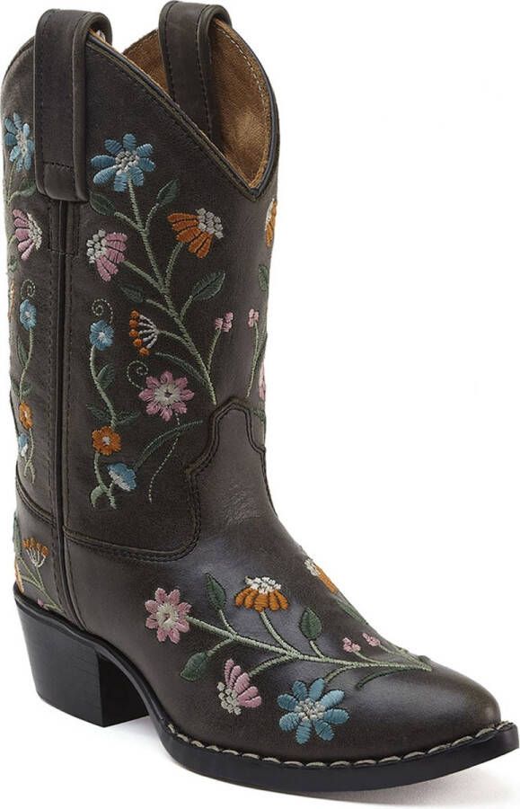 Bootstock Winter Bouquet Laarzen Leer Meisjes Grijs