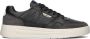 BOSS Baltimore Tenn Sneakers Leren Sneaker Heren Zwart - Thumbnail 1