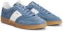 Hugo Boss Blauwe Suède Lage Sneakers Blue Heren - Thumbnail 3