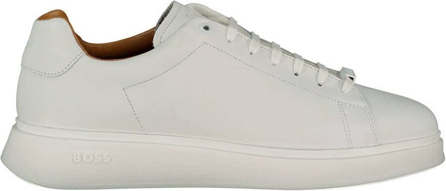 Hugo Boss Witte Lage Top Sneakers Bulton Runn White Heren