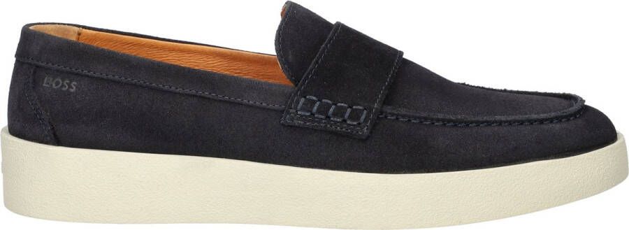 BOSS Clay heren loafer Donkerblauw