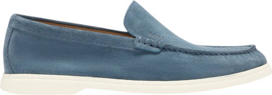 BOSS Heren Loafer Blauw 50543083 460 Sienne