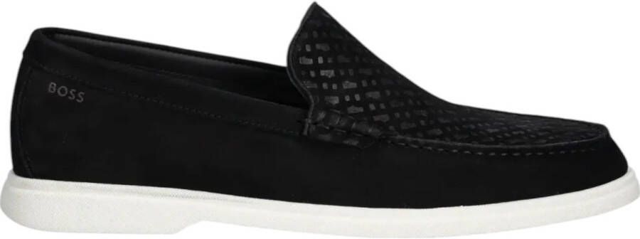 BOSS Heren Loafer Zwart 50541738 001 Sienne