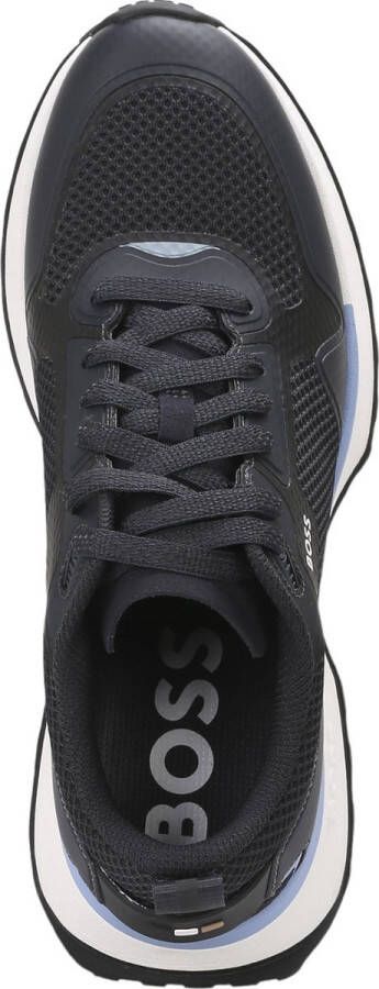 BOSS Heren Sneaker Blauw 50513195 401 Jonah