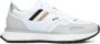 Hugo Boss Sportieve Stijl Witte Sneakers met Merks Kenmerkende Gestreepte Tape White Heren - Thumbnail 1