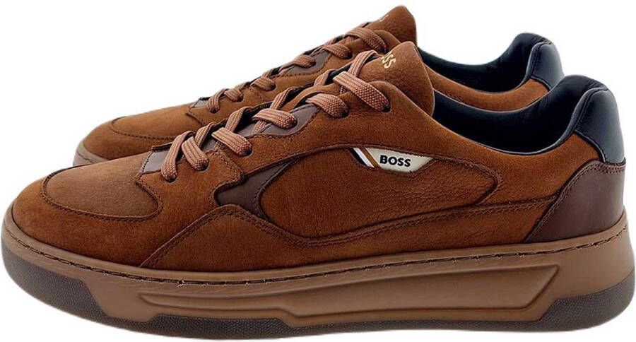 BOSS Hugo Baltimore Tenn sneaker middelbruin