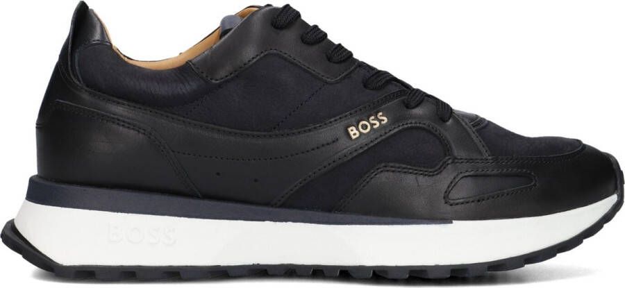 BOSS Lage Sneakers Heren Jonah Runn Maat: 41 Materiaal: Nubuck Kleur: Blauw