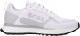 BOSS Lage Sneakers Heren Jonah_runn Maat: 42 Materiaal: Textiel Kleur: Wit - Thumbnail 1