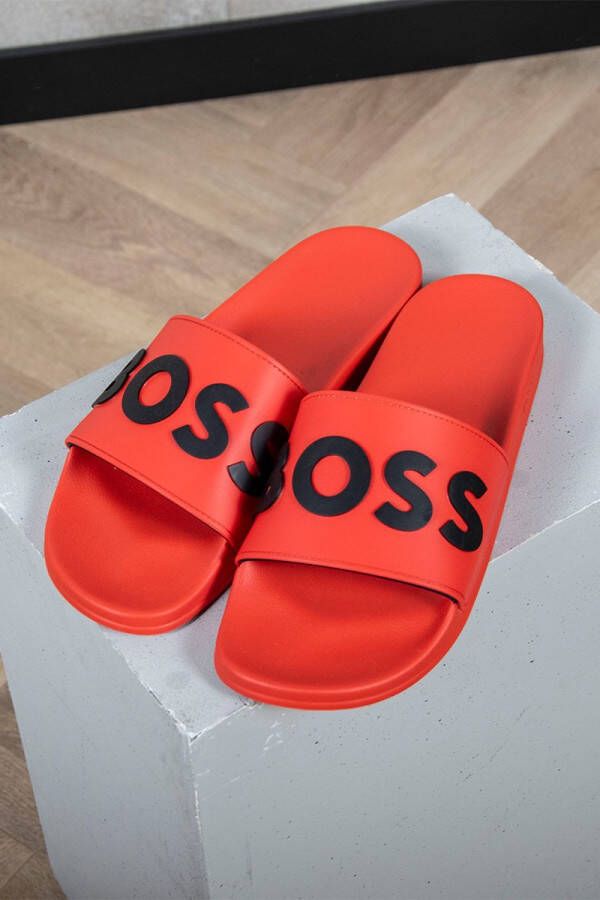 Boss Heren Slippers Lente Zomer Collectie Red Heren