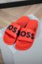 Boss Heren Slippers Lente Zomer Collectie Red Heren - Thumbnail 1