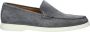 Hugo Boss Stijlvolle Erwin Mocassin Schoenen Gray Heren - Thumbnail 1