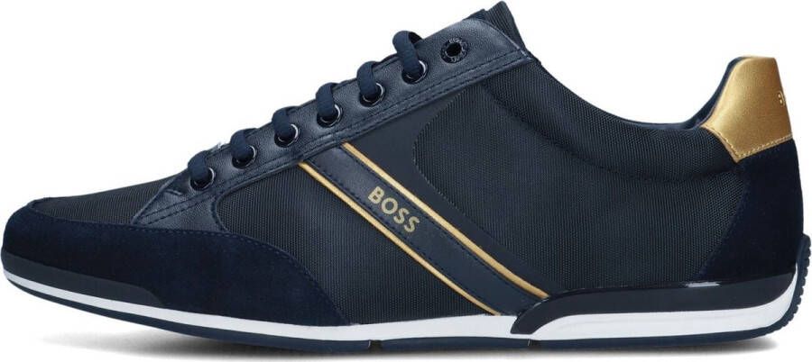 BOSS Saturn Lowp Lage sneakers Heren Blauw