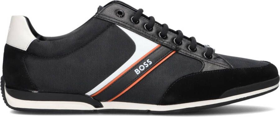 BOSS Lage Sneakers Heren Saturn Lowp Maat: 39 Materiaal: Textiel Kleur: Zwart - Foto 1