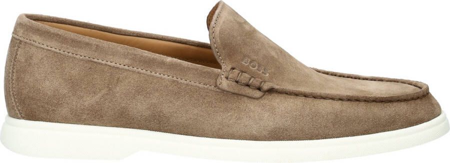 BOSS Sienne_loaf Loafers Instappers Heren Bruin