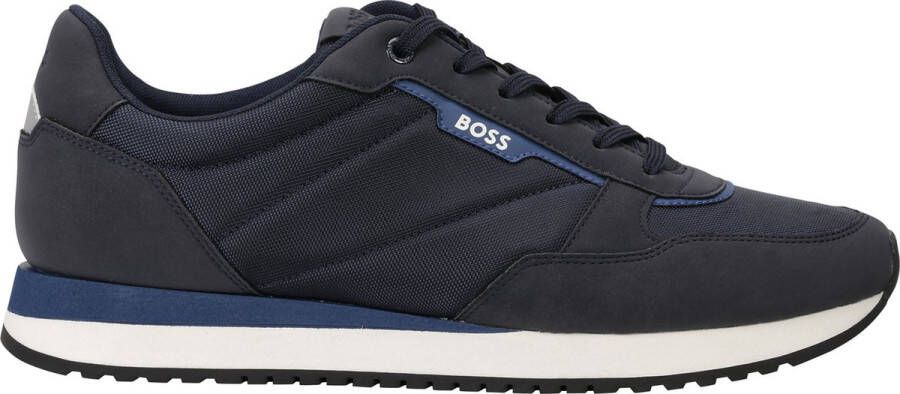 Hugo Boss Blauwe Sneakers Kai Model Blue Heren