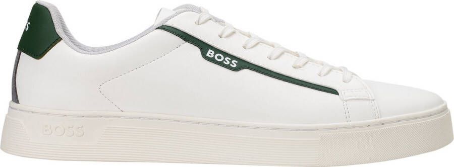 Boss Sneakers met contrastgarnering model 'Rhys'