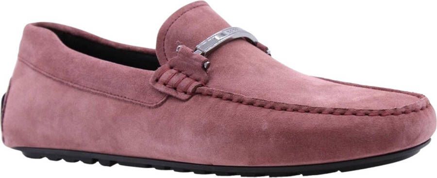 Hugo Boss Casual Stijl Loafers voor Mannen Pink Heren