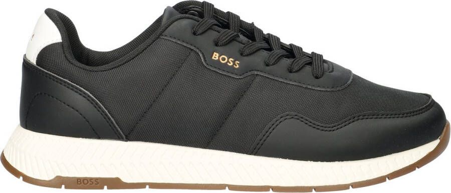 BOSS Titanium Runner heren sneaker Zwart