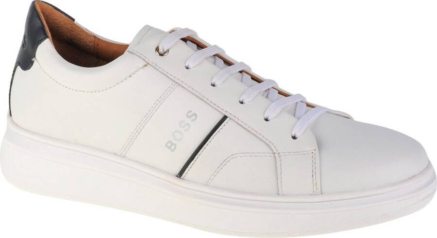 Boss Trainers J19063 10B voor een jongen Wit Sneakers