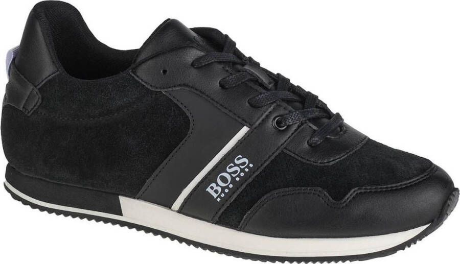 Hugo Boss Trainers J29262-09B voor een jongen Zwart sneakers