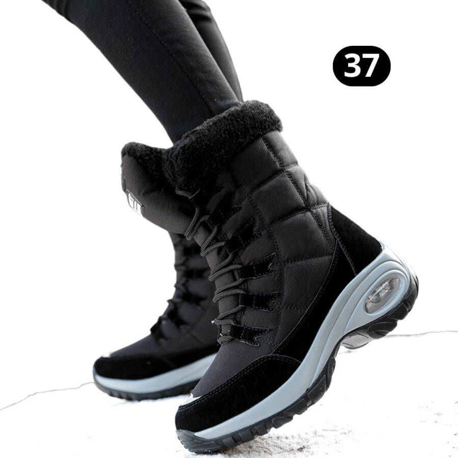 Bovista Sneeuwboots Sneeuwschoenen Snowboots Wintersport Dames Ski Gadgets Zwart