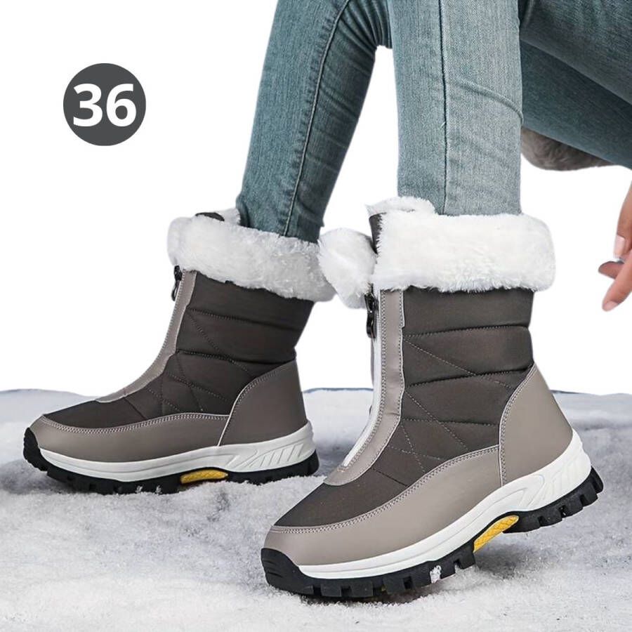 Bovista Sneeuwboots Sneeuwschoenen Wintersport Dames Snowboots Ski Gadgets Grijs