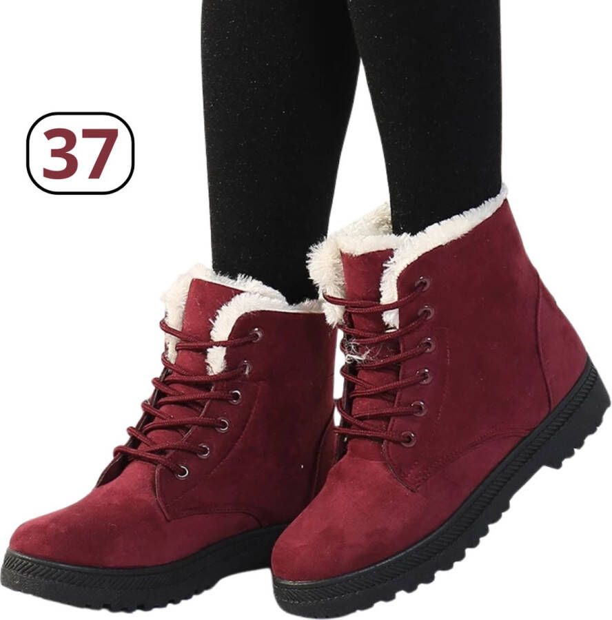 Bovista Sneeuwschoenen Voor Dames Snowboots Wintersport Sneeuwboots Ski Gadgets Rood