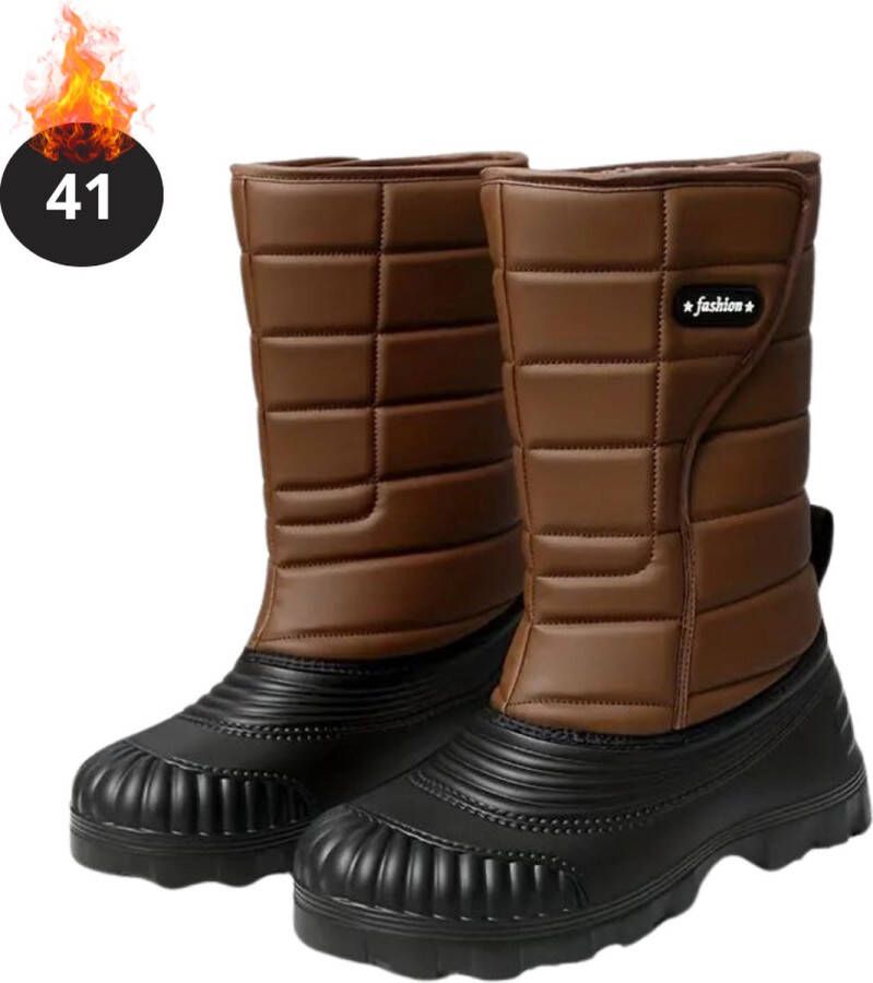 Bovista Snowboots Sneeuwschoenen Sneeuwboots Dames Wintersport Ski Skischoenen Bruin 41 Antislip Winter