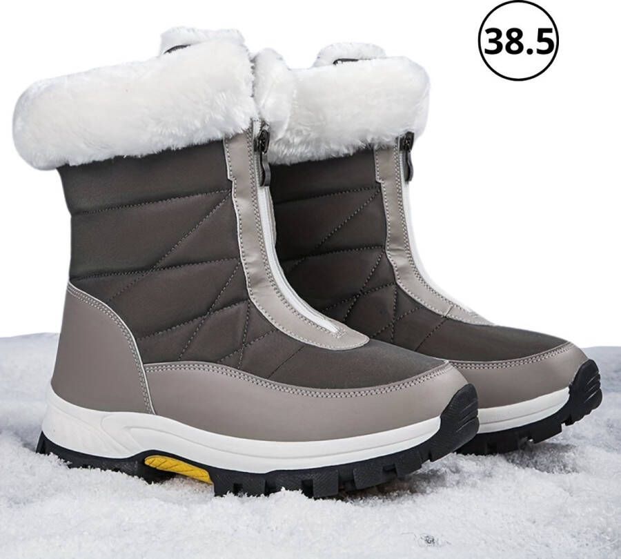 Bovista Snowboots Voor Dames Sneeuwschoenen- Wintersport Sneeuwboots Ski Gadgets Grijs