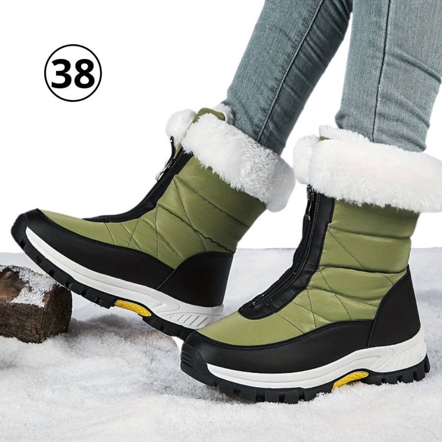 Bovista Snowboots Voor Dames Sneeuwschoenen- Wintersport Sneeuwboots Ski Gadgets Groen