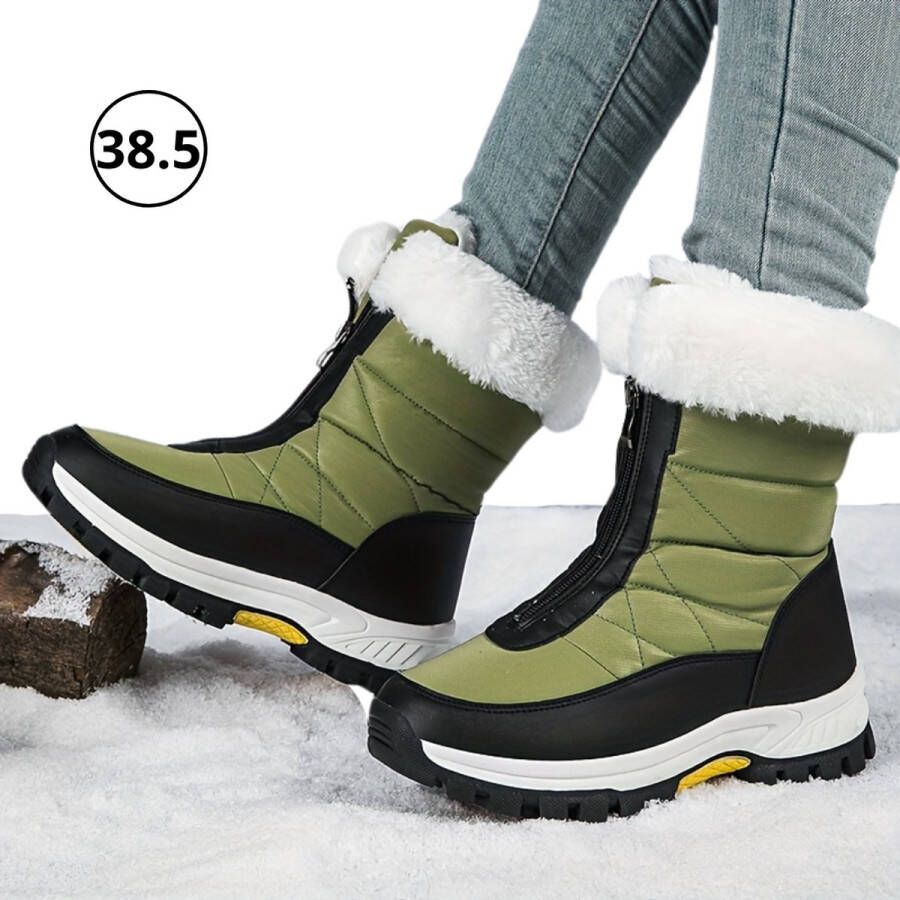 Bovista Snowboots Voor Dames Sneeuwschoenen- Wintersport Sneeuwboots Ski Gadgets Groen