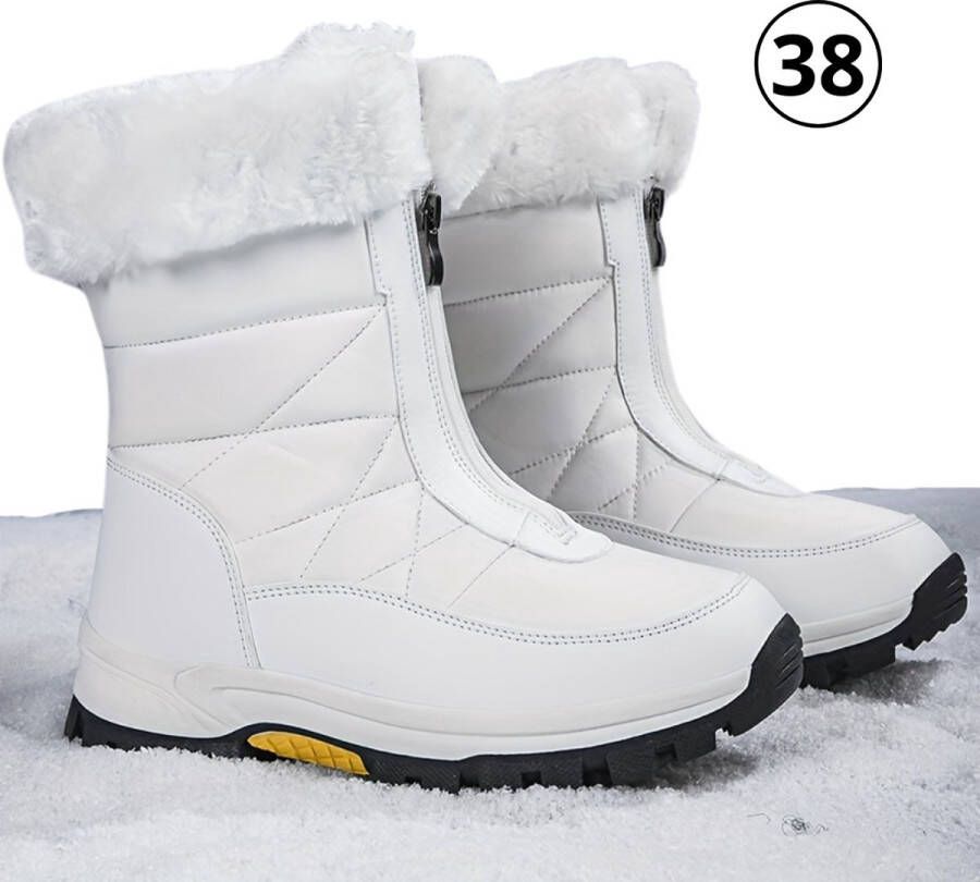 Bovista Snowboots Voor Dames Sneeuwschoenen- Wintersport Sneeuwboots Ski Gadgets Wit