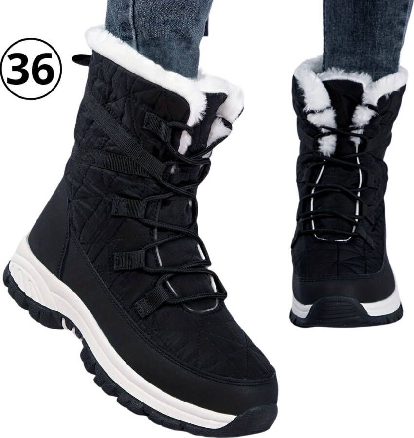 Bovista Wintersport Sneeuwboots Snowboots Sneeuwschoenen Ski Gadgets Voor Dames Zwart