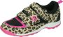 Brabo Velcro Leopard Junior Sportschoenen Korfbal Brown Black - Thumbnail 3