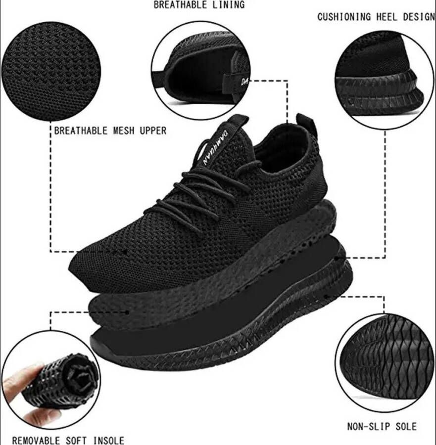 Brandless Hardloopschoenen Heren Sportschoenen Voor Heren Lichtgewicht Comfortabele Ademende Wandelsneakers Tenis Masculino Zapatillas Hombre