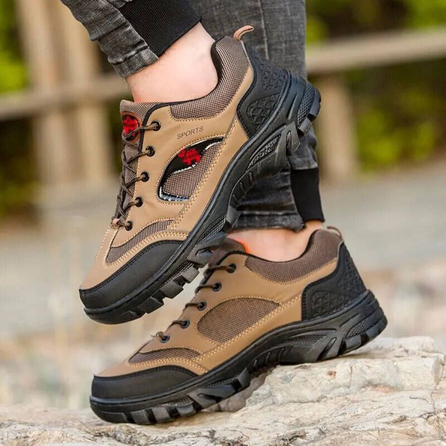 Outdoor Wandelen Trekking Bergsportschoenen voor Mannen Kamperen Jagen Wandelen Schoen Ademend Demping Antislip Reissneakers