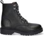 Braqeez Bowie Boston leren veterboots zwart Meisjes Leer 28 - Thumbnail 2