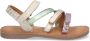 Braqeez Cassy Call leren sandalen mintgroen Meisjes Leer Meerkleurig 26 - Thumbnail 2