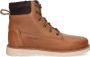 Braqeez 424580-T513 Jongens Veterboots Bruin Leer Veters - Thumbnail 1