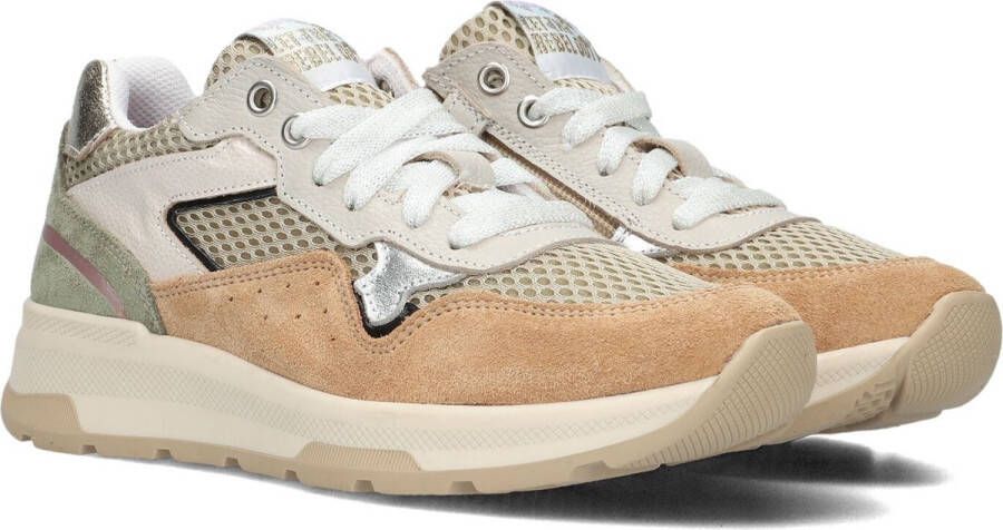 Braqeez Felix Flow Lage sneakers Meisjes Beige