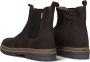 Braqeez 424922-517 Jongens Chelsea Boots Bruin Leer Elastiek Met Rits - Thumbnail 11