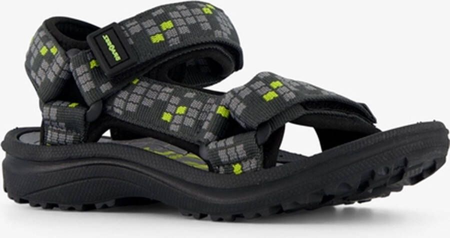 Braqeez jongens sandalen zwart groen