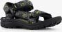 Braqeez jongens sandalen zwart groen - Thumbnail 1