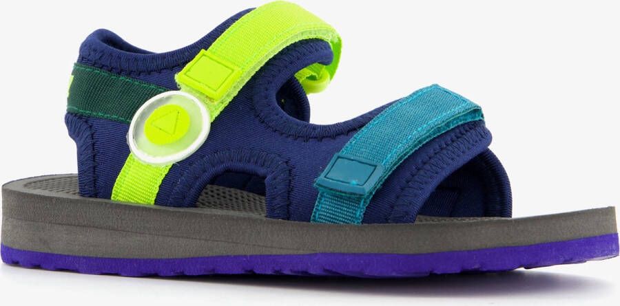 Braqeez jongens watersandalen blauw groen