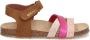 Braqeez Sammy Spain leren sandalen cognac Bruin Meisjes Leer Meerkleurig 36 - Thumbnail 2