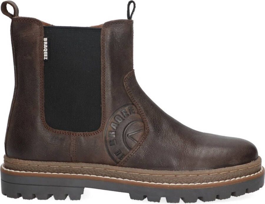 Braqeez Schoenen Hugo Hike Darkbrown