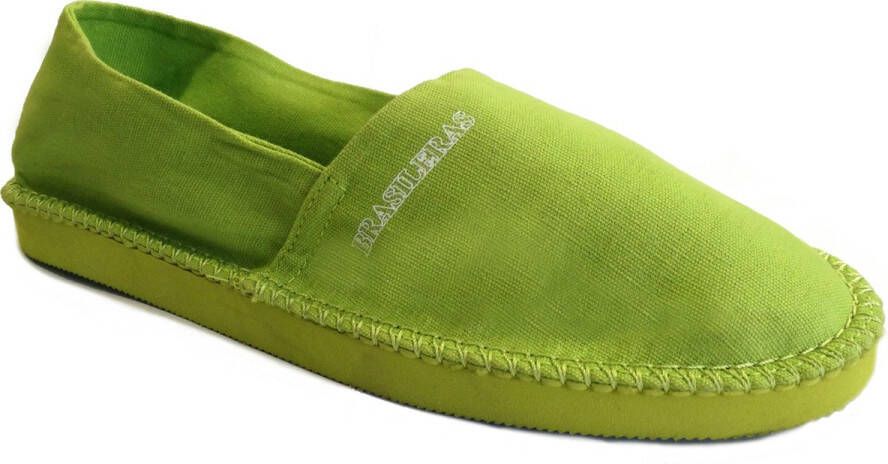 Brasileras Espargatas Espadrilles Unisex- Licht groen