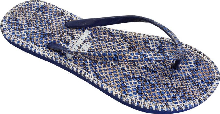 Brasileras Slippers dames- Blauw