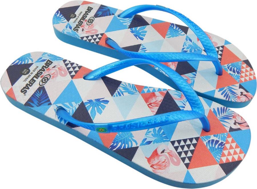 Brasileras Slippers dames- Blauw