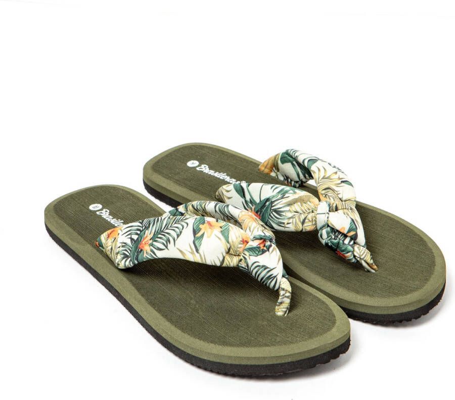 Brasileras Slippers Dames-Groen